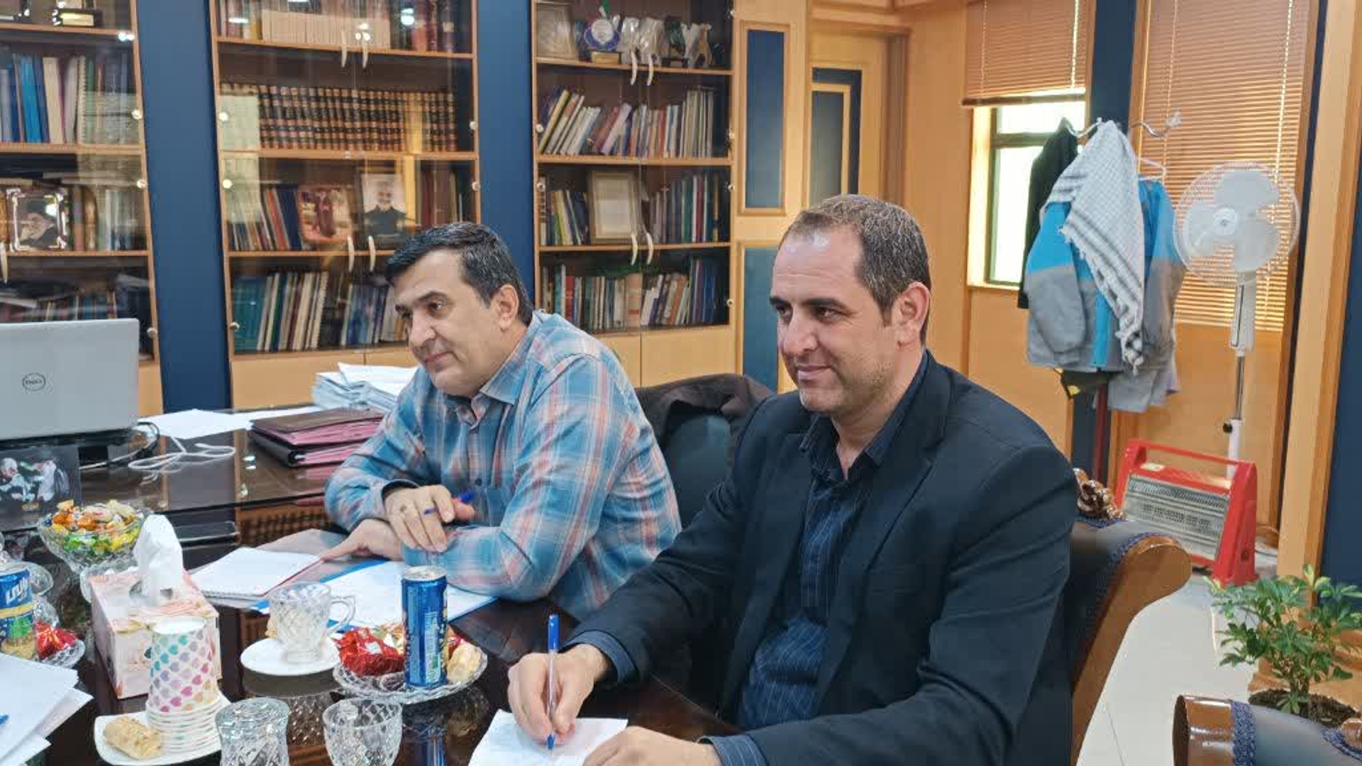 با حضور علیرضا حسنی،    سرپرست اداره کل امور اداری و مالی