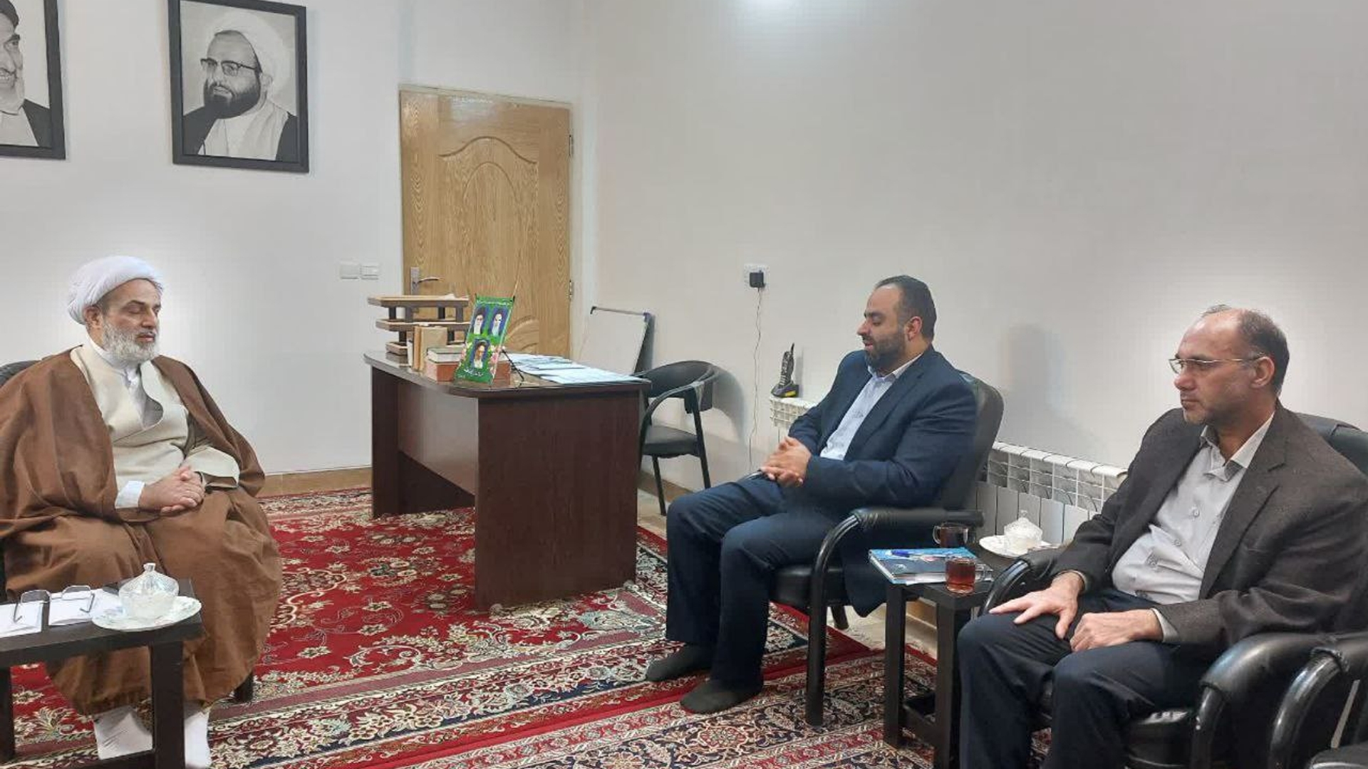 دیدار سرپرست فرمانداری شهرستان محلات با امام جمعه  شهر محلات