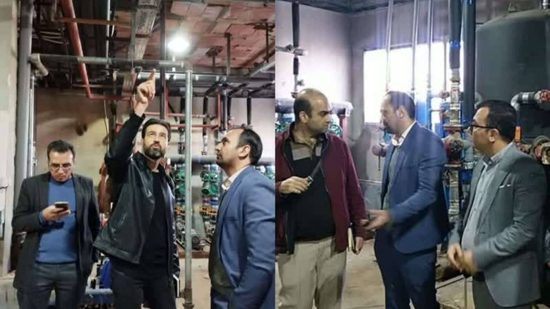 بازدید کارگروه پایش ساختمان در شهرستان فراهان