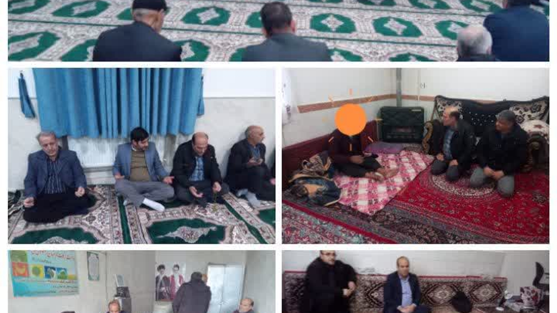 همزمان با سومین روز دهه مبارک فجر  میز خدمت باحضور رئیس و همکاران کمیته امداد امام خمینی ( ره) شهرستان فراهان