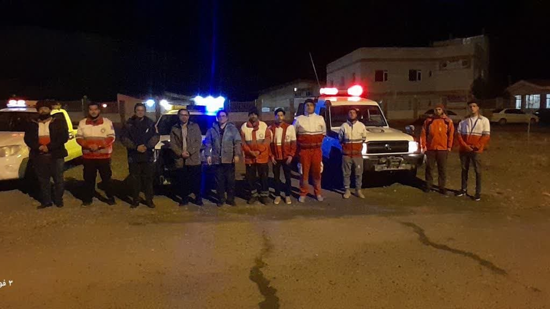 آماده باش جمعیت هلال احمر شهرستان پی وقوع زلزله