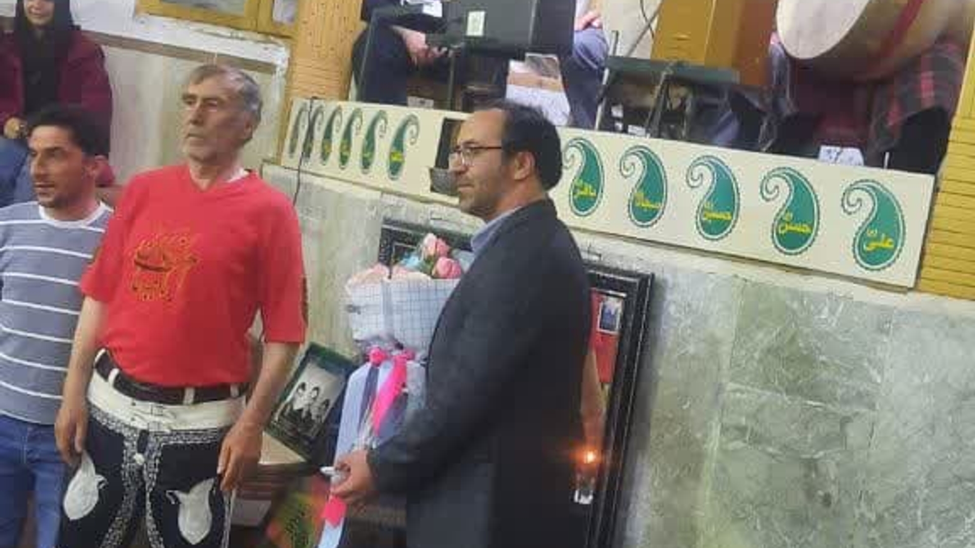 مراسم بزرگداشت شهید والامقام دادبین در زورخانه امام علی (ع) برگزار شد.