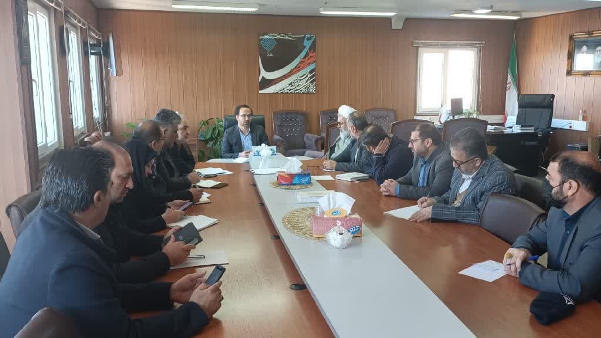 جلسه هماهنگی ستاد دیه شهرستان برگزار شد.