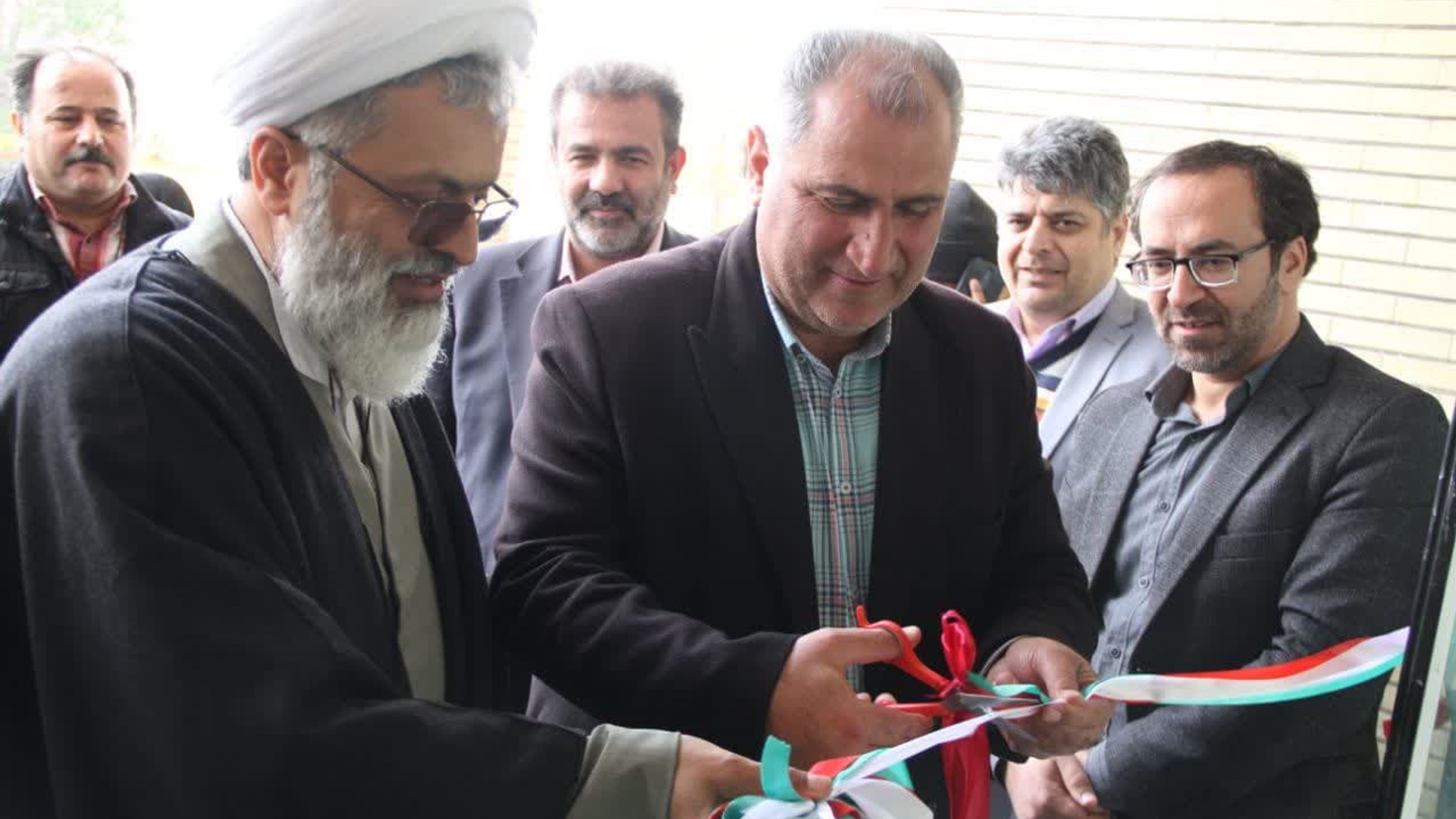 بهره برداری از دو طرح عمرانی در دانشگاه تفرش