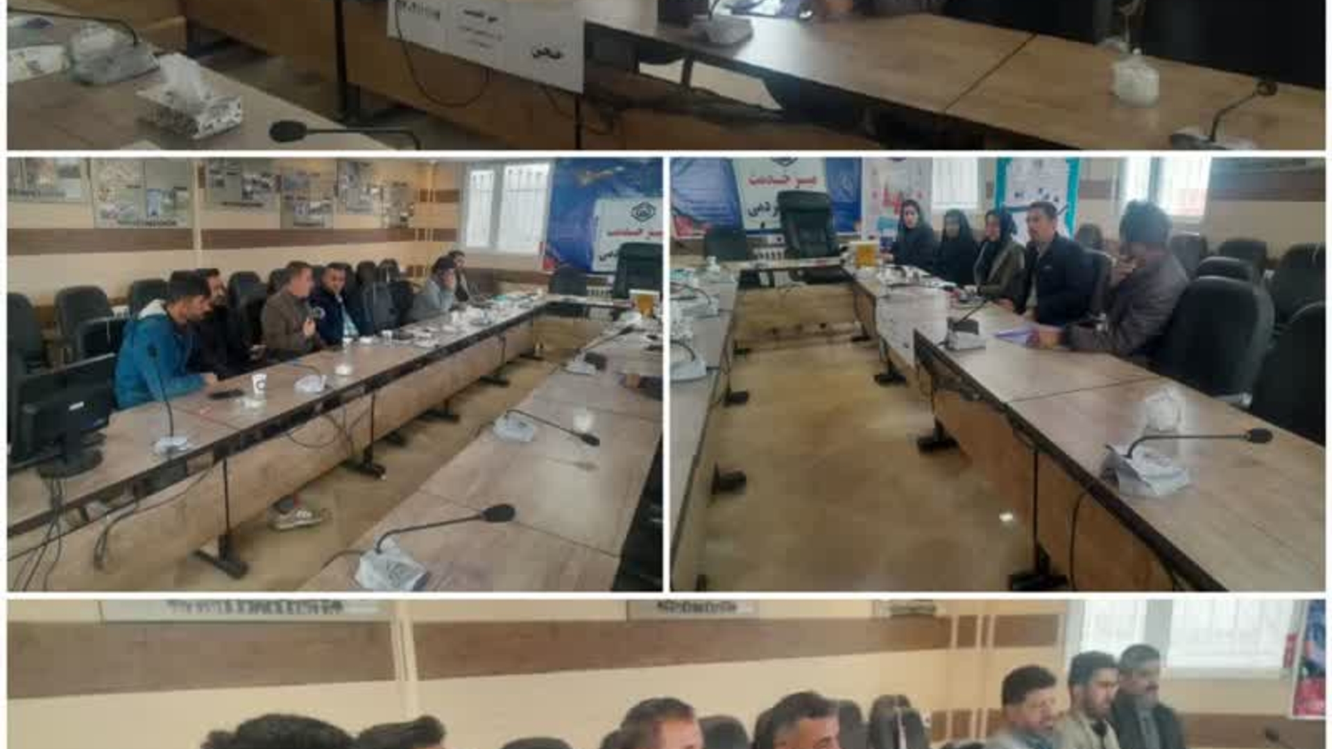 برگزاری میز خدمت در شهر خنجین در راستای توسعه پوشش بیمه های اجتماعی