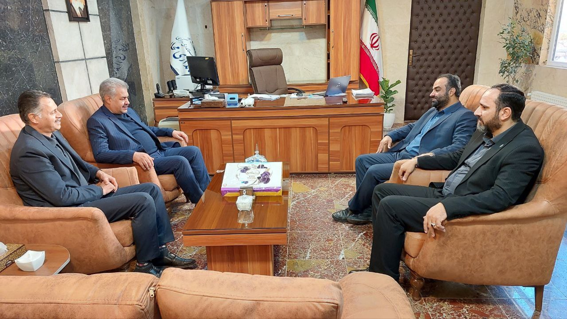 دیدار مدیرکل جهاد کشاورزی استان مرکزی با سرپرست فرمانداری شهرستان  محلات