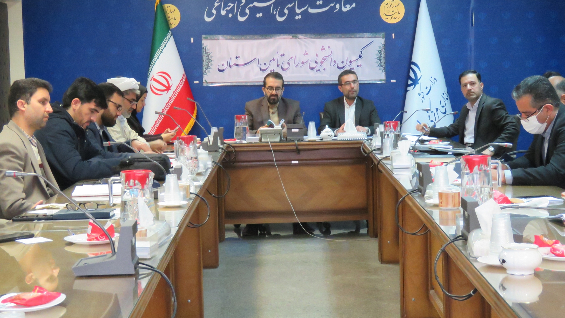 برگزاری جلسه كميسيون دانشجویي استان