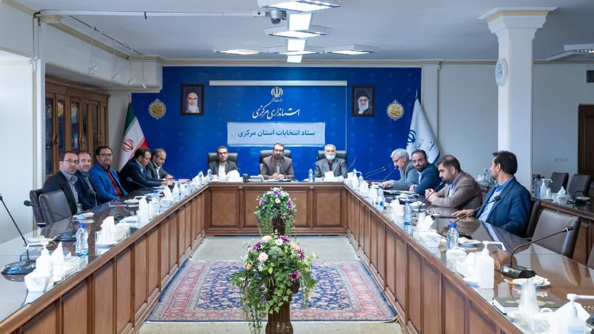 نشست انتخاباتی ارتباط تصویری از راه دور با وزیر کشور