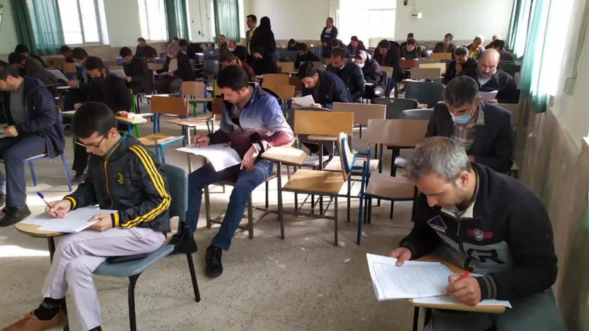 هشتمین آزمون مکاتبه ای دهیاران استان در شهرستان فراهان