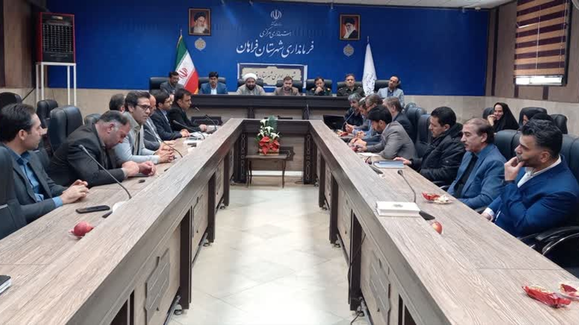 یازدهمین جلسه شورای اداری شهرستان فراهان