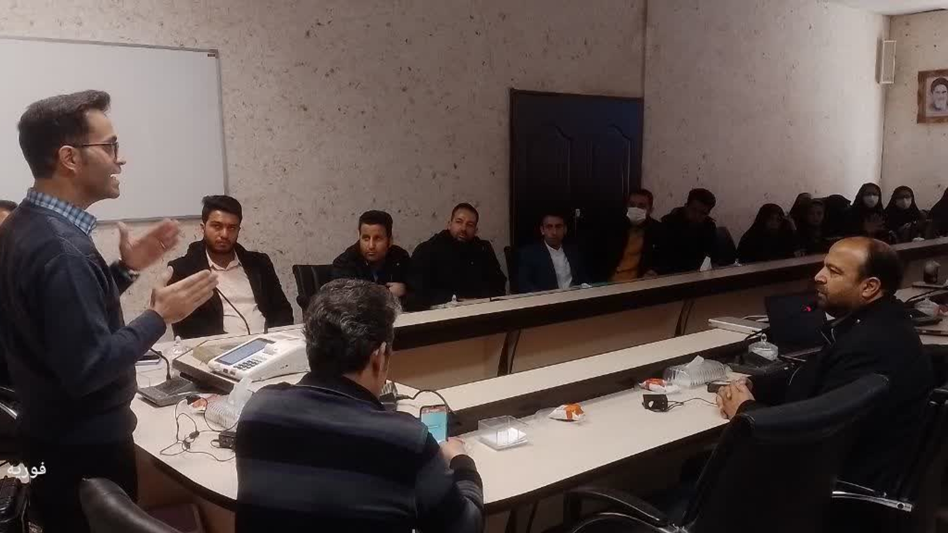 سومین جلسه آموزشی نحوه کار با دستگاه احراز هویت