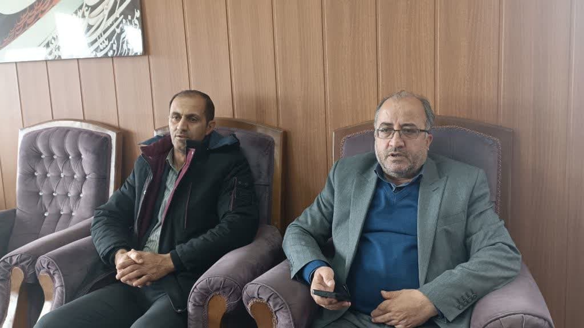 دیدار مدیرکل محیط زیست استان با فرماندار