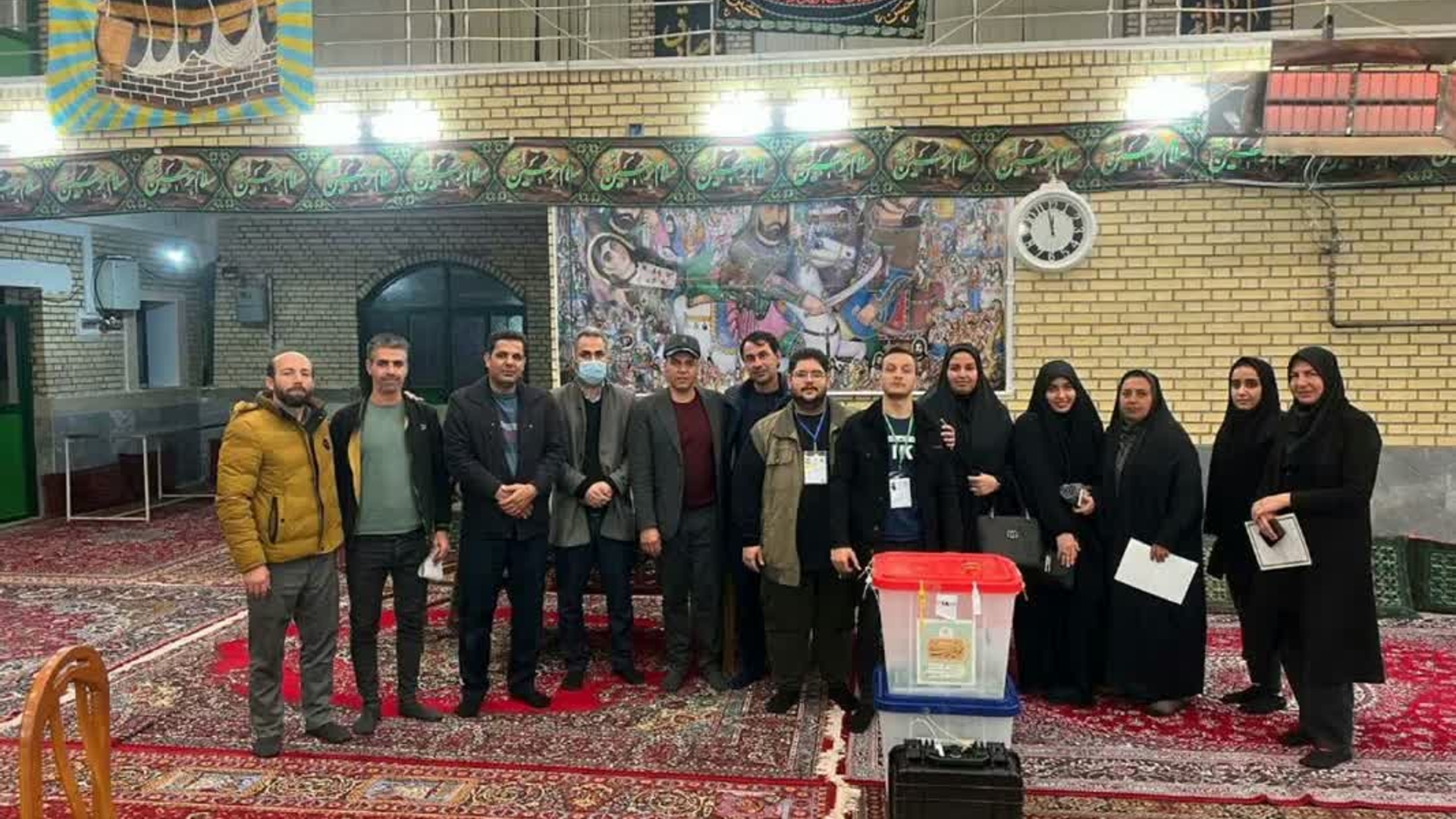 تقدیر و تشکر آقازیارتی فرماندار و رئیس هیأت اجرایی انتخابات شهرستان فراهان از عوامل اجرایی انتخابات