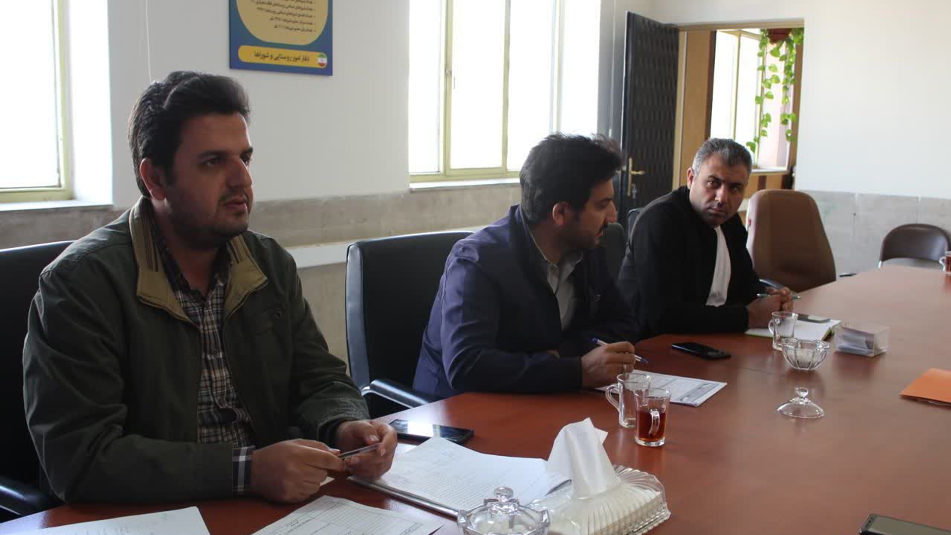 برگزاری جلسه کمیته انضباطی دهیاران و کارکنان دهیاری ها#@