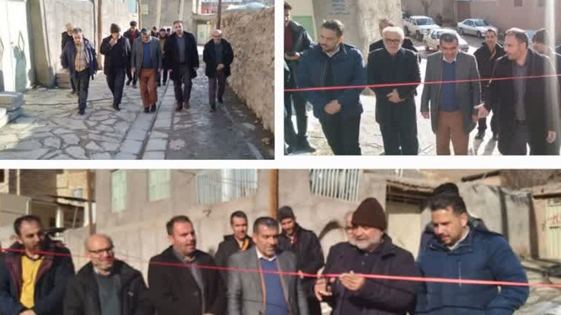 پروژه زیرسازی و آسفال ، سنگ فرش و  جدول گذاری معابر روستای بندامیر