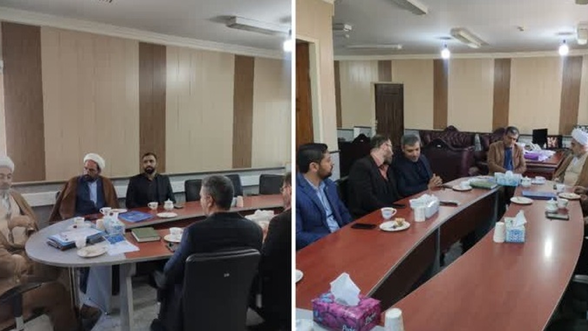 دیدار فرماندار با مدیرکل اوقاف و امور خیریه استان مرکزی