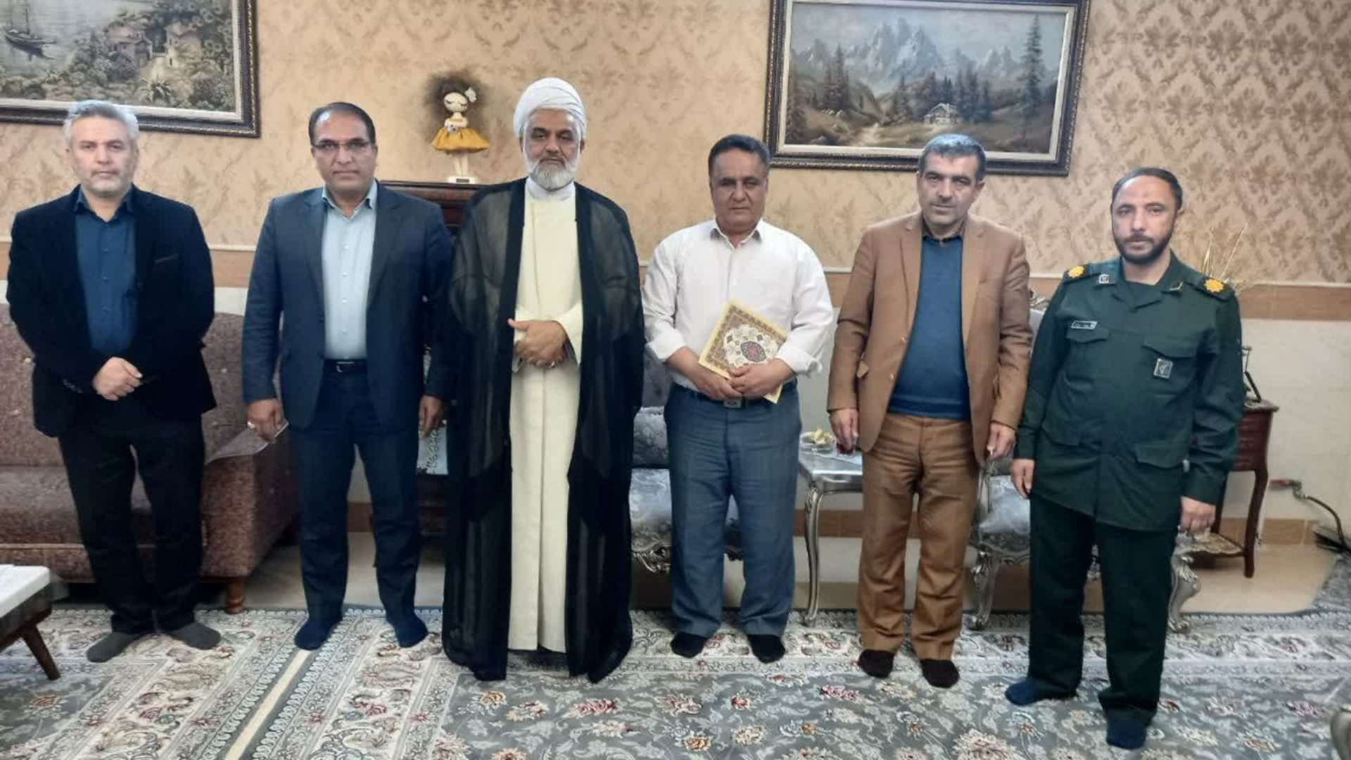 دیدار با جانبازان (طرح علمداران حماسی) در شهرستان زرندیه