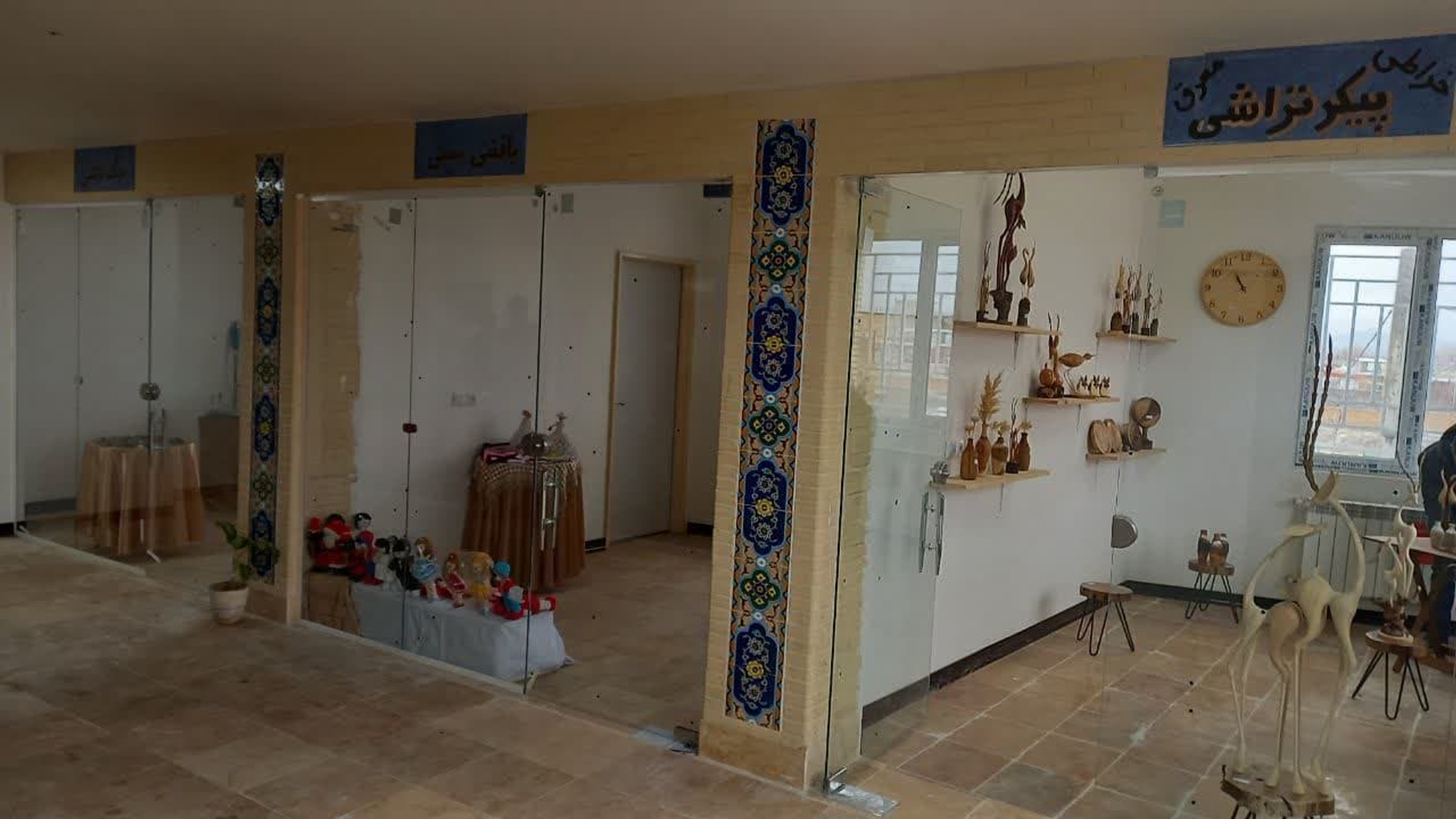 افتتاح اولین بازارچه صنایع دستی در خنداب