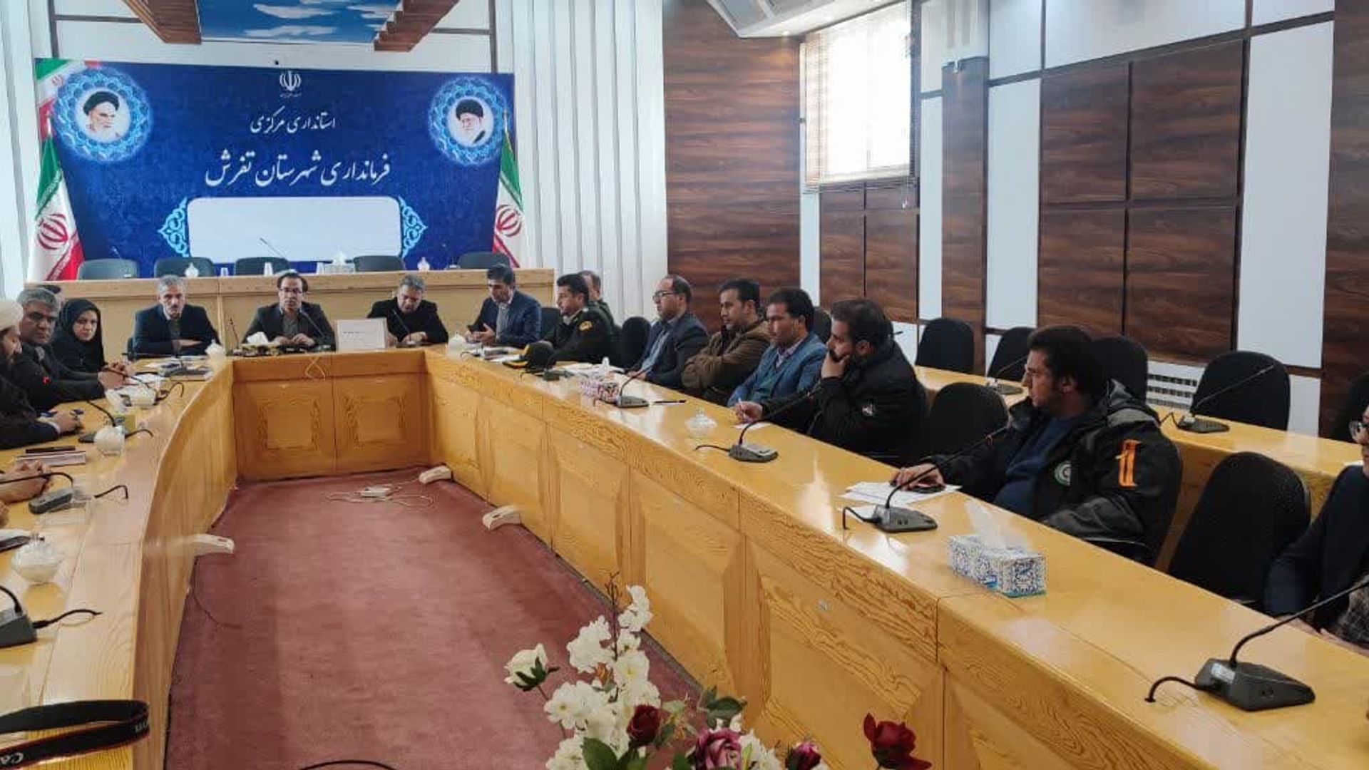 برگزاری جلسه خدمات سفر شهرستان تفرش