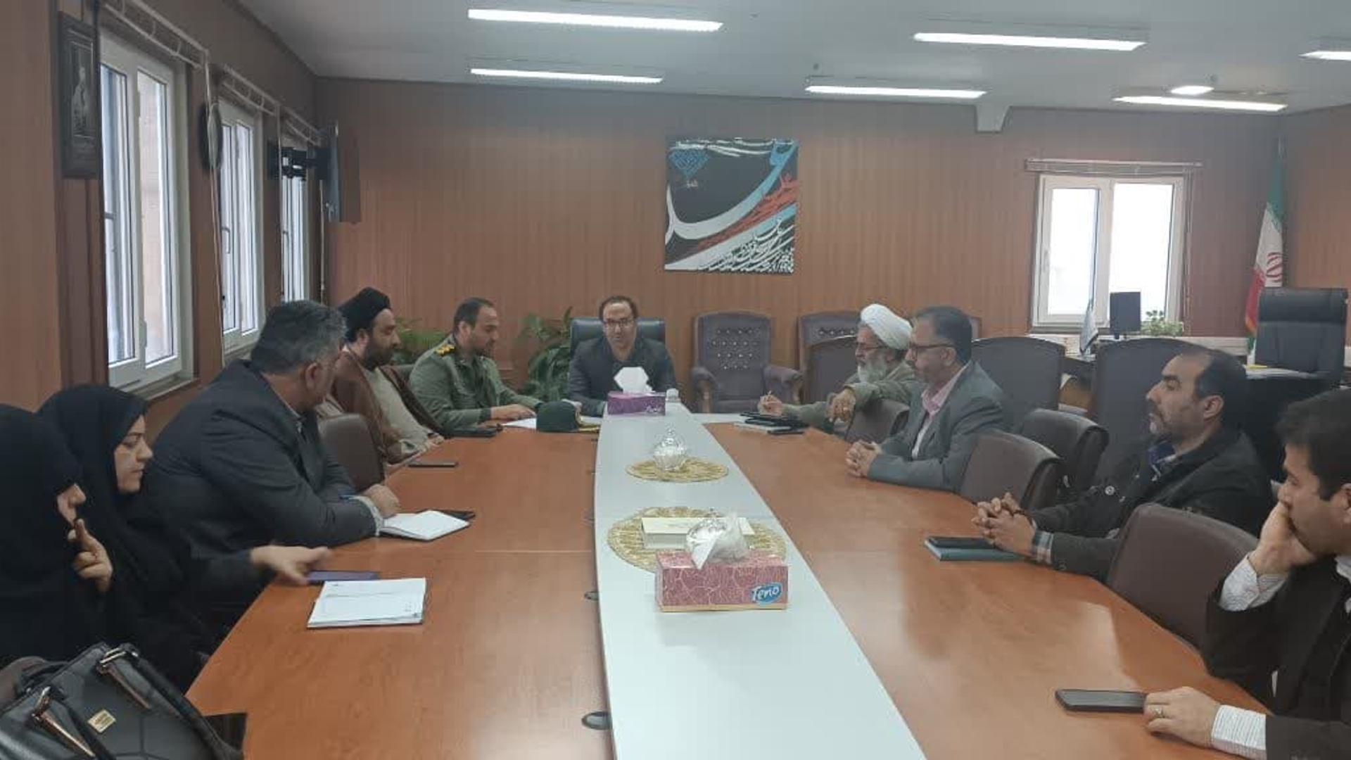 جلسه شورای راهبری مساجد شهرستان برگزار شد.