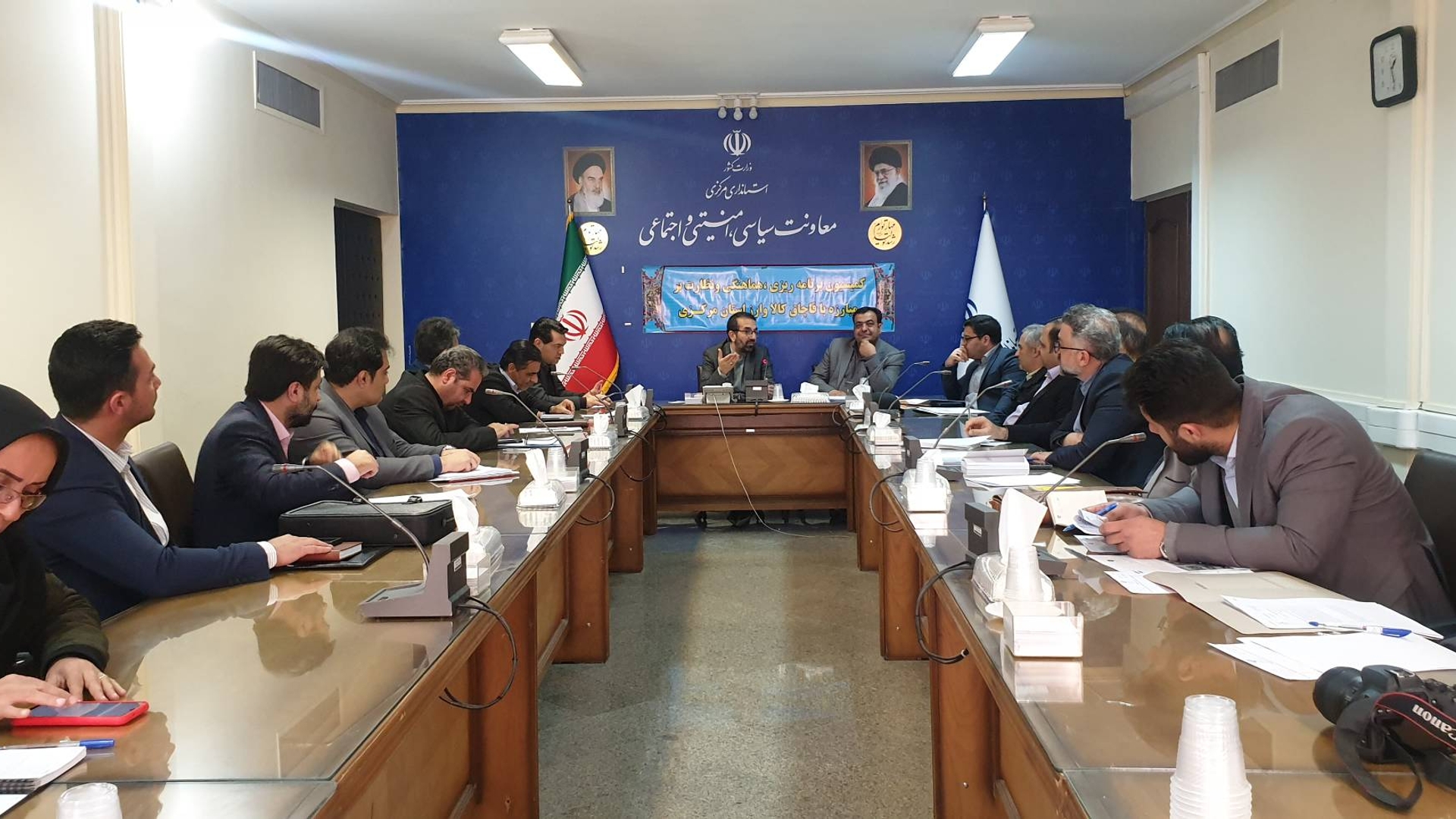 برگزاری یازدهمین جلسه کمیسیون مبارزه با قاچاق کالا و ارز استان