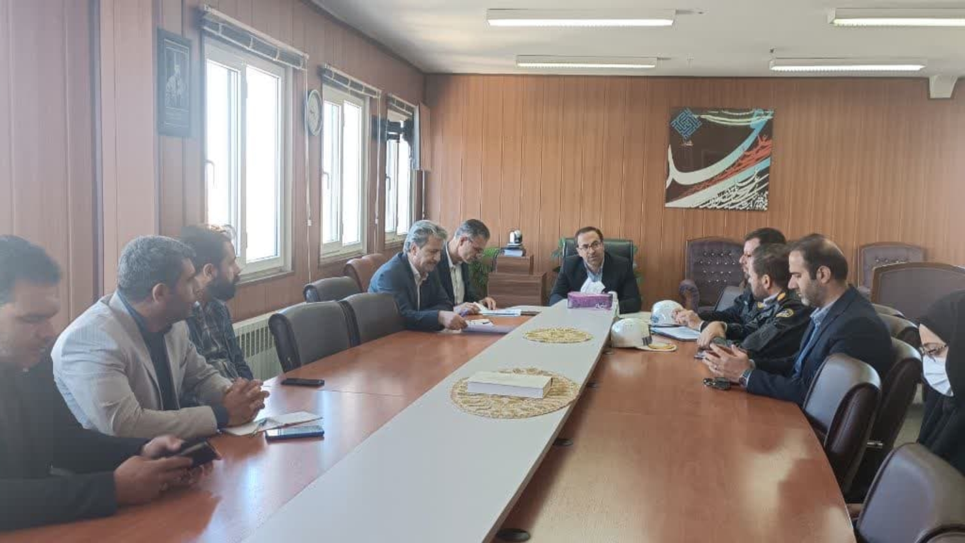 جلسه کمیسیون حفاری شهرستان برگزار شد.