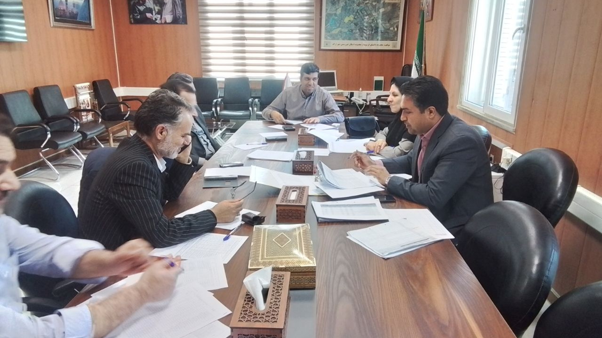 برگزاری جلسه پیگیری مصوبات کمیته برنامه ریزی شهرستان اراک