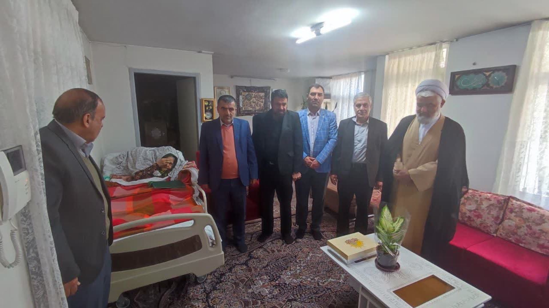 دیدار نوروزی با ام الشهید جوادنیا