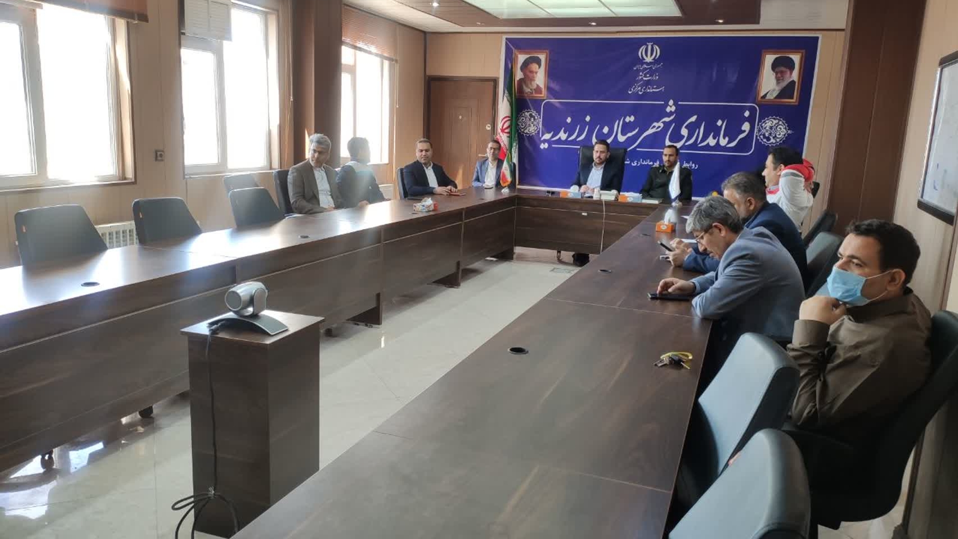 جلسه ستاد اجرایی خدمات سفر شهرستان زرندیه