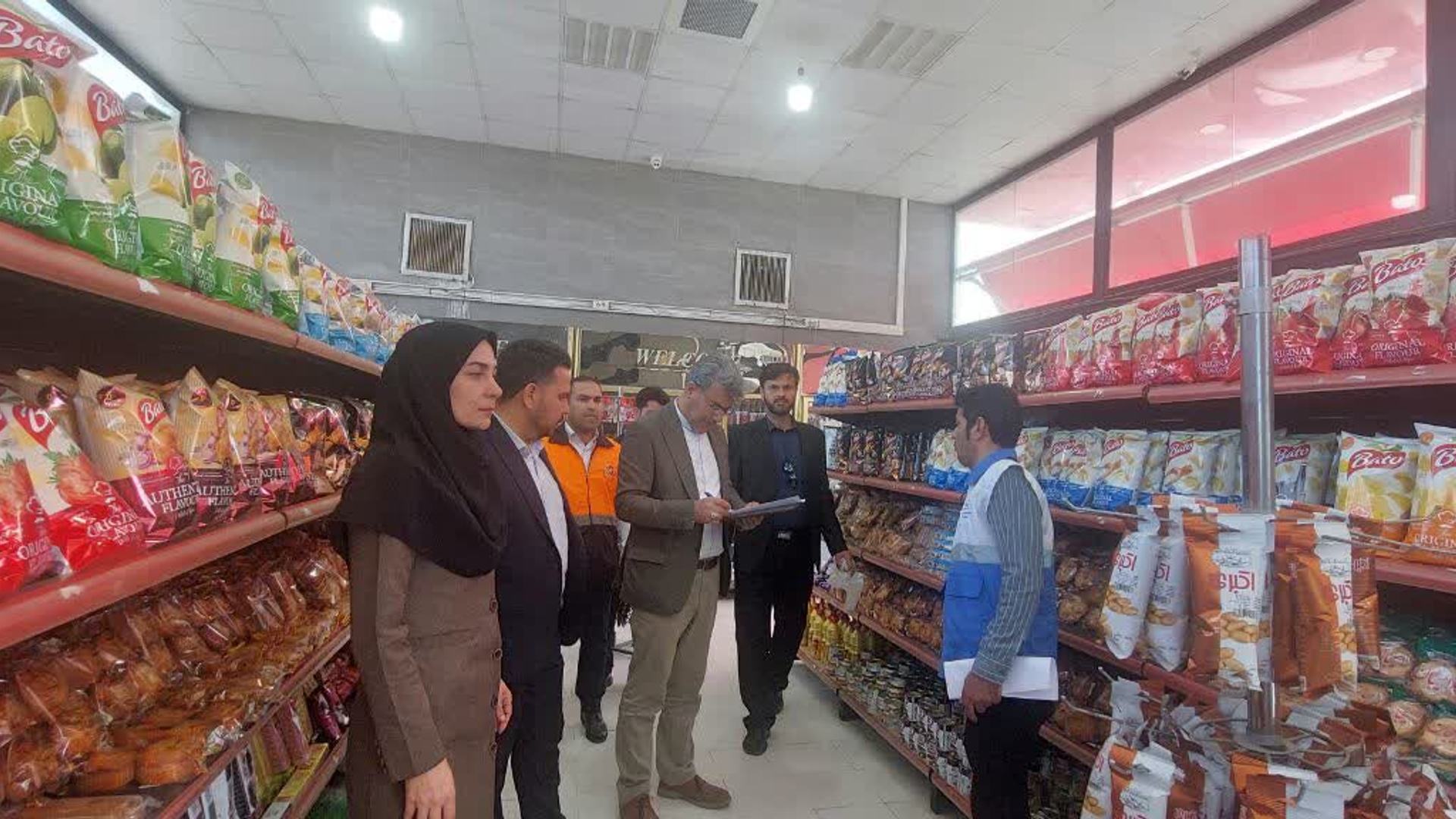 گشت مشترک از مجتمع های خدمات رفاهی  شهرستان