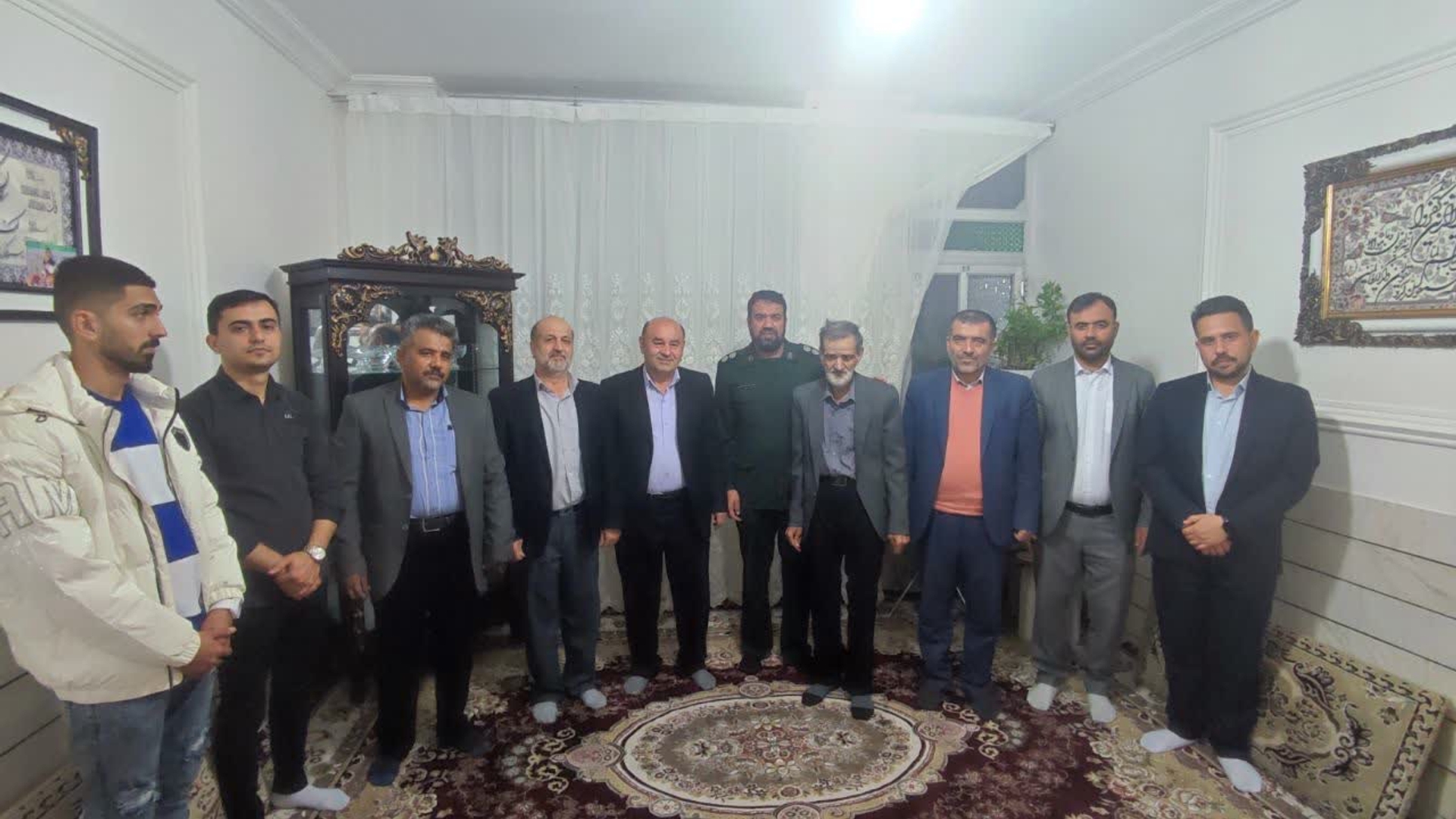 دیدار نوروزی با جانباز سرافراز دفاع مقدس حاج محمد حاجی گل