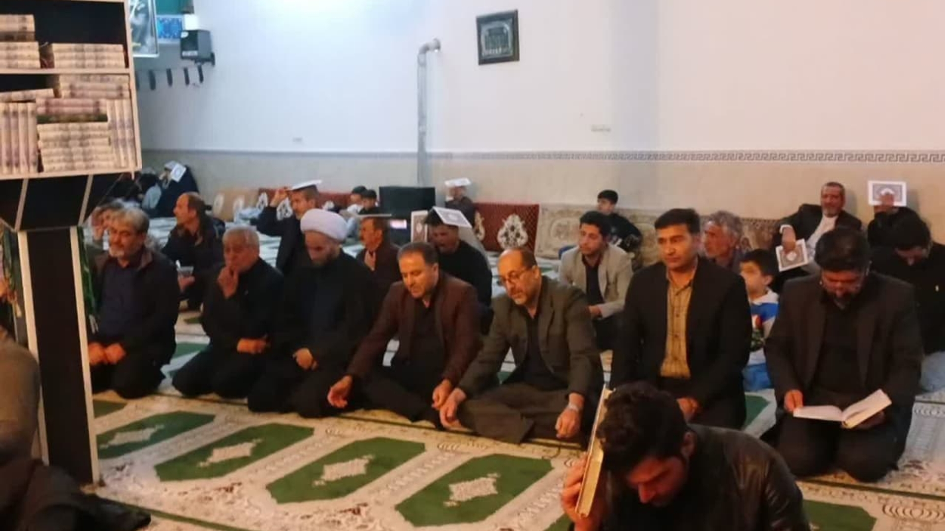 حضور فرماندار در مراسمات احیاء و عزاداری شب قدر