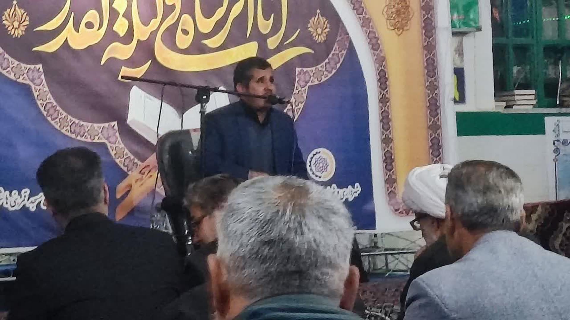 احیاء شب بیست و یکم لیله القدر در مسجد قمر بنی هاشم