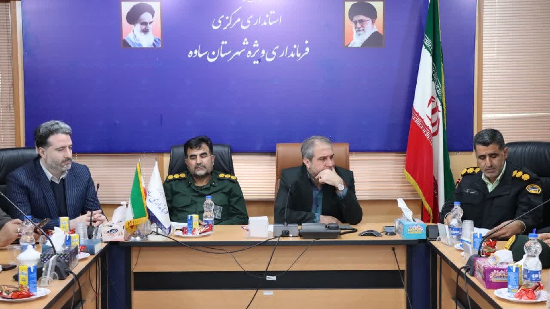 جلسه مشترک ستاد تسهیل خدمات سفر، کمیسیون ایمنی راه‌ها و ستاد مدیریت بحران