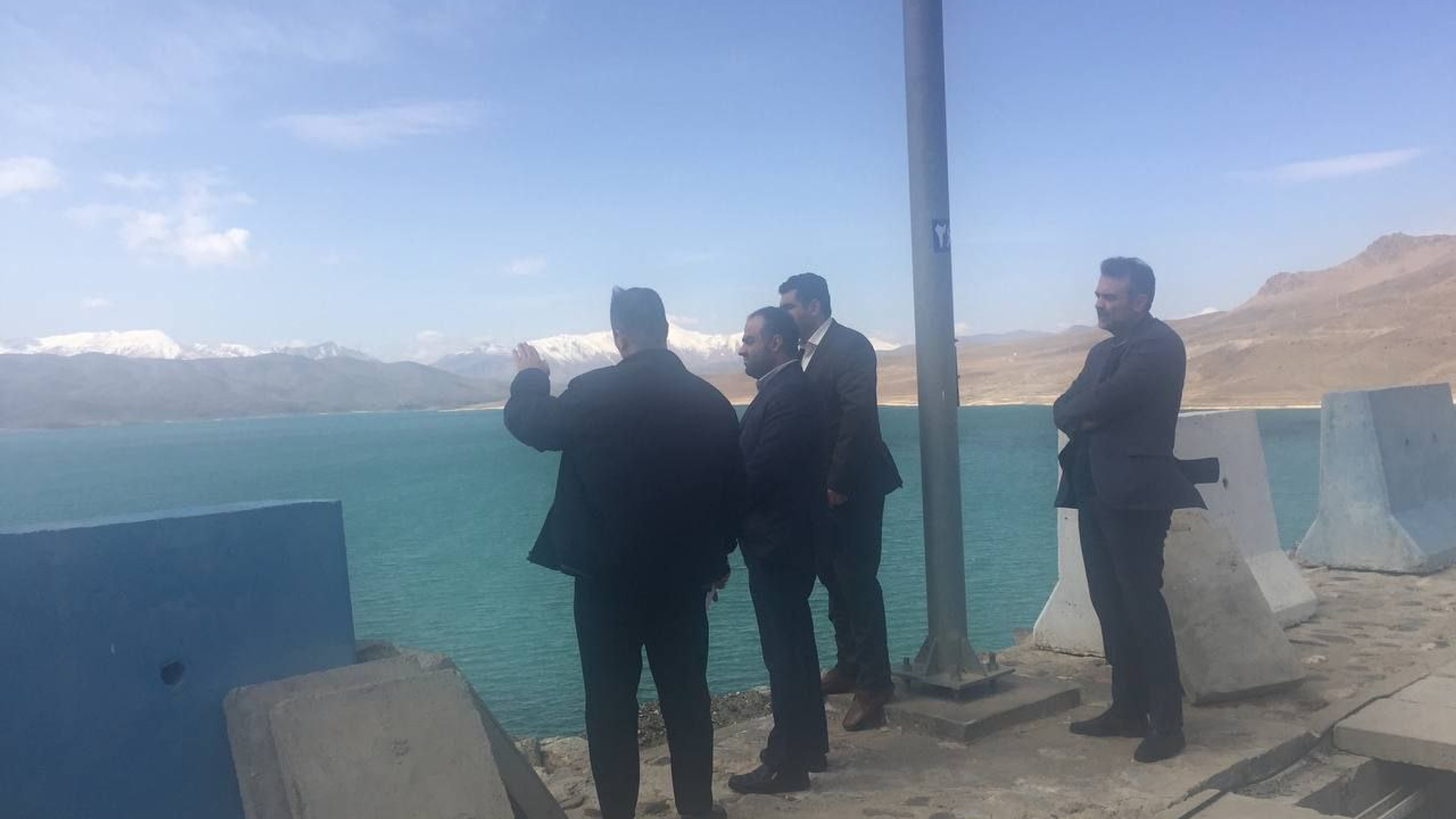 بررسی میدانی سد کوچری گلپایگان