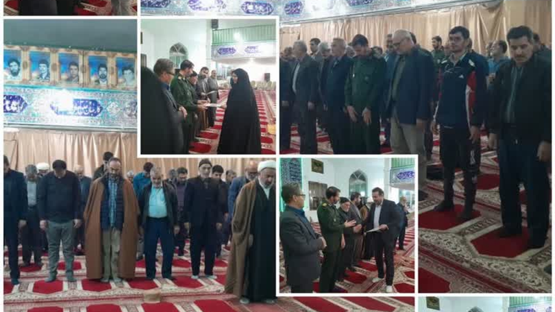 ضیافت افطاری ۱۰۰۰ نفری در روستای کودزر با حضور آقازیارتی فرماندار فراهان