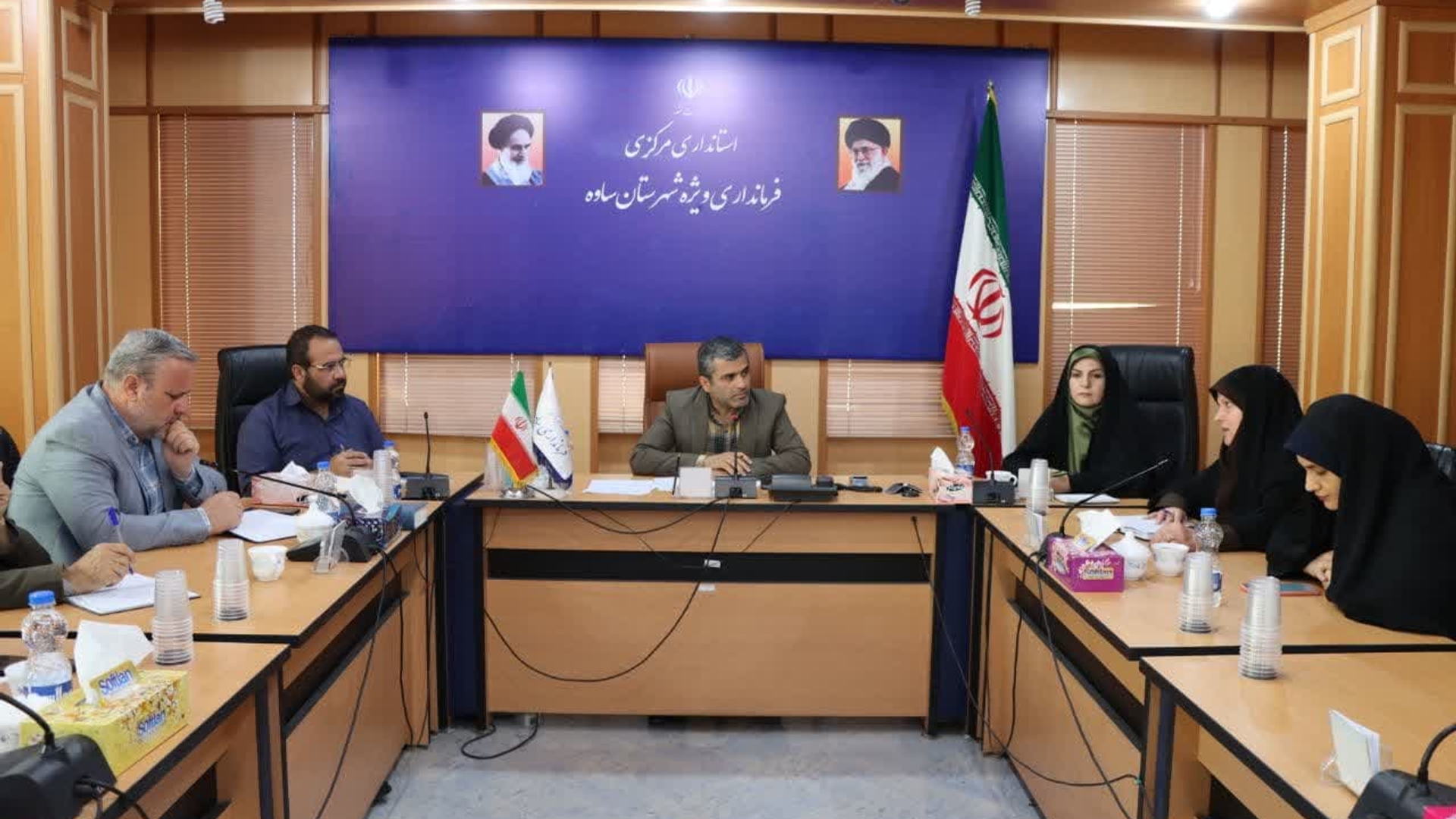 جلسه کارگروه تخصصی امور اجتماعی، فرهنگی، سلامت، زنان و خانواده شهرستان ساوه