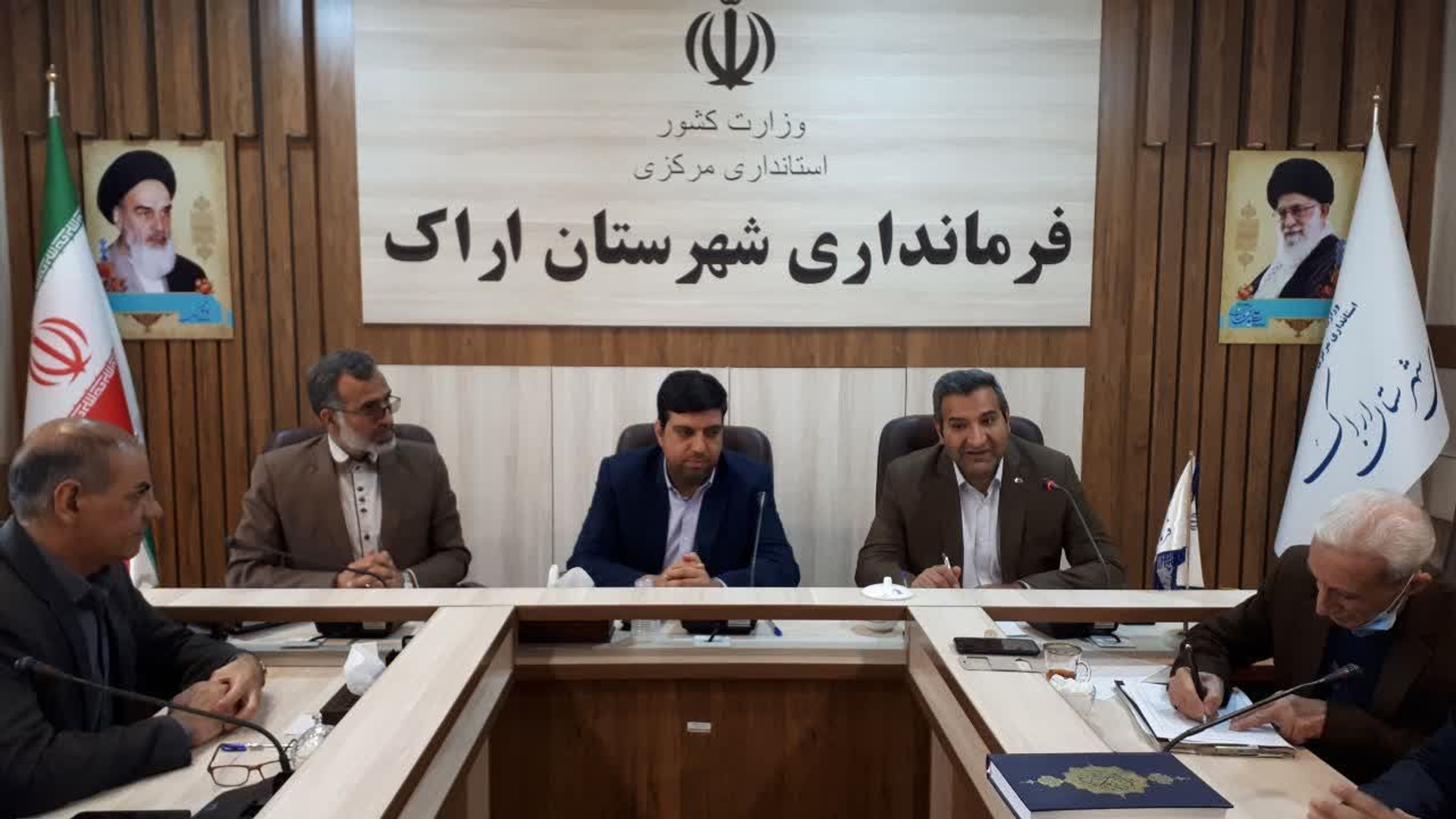 برگزاری جلسه ویژه کارگروه گندم آرد ونان شهرستان اراک