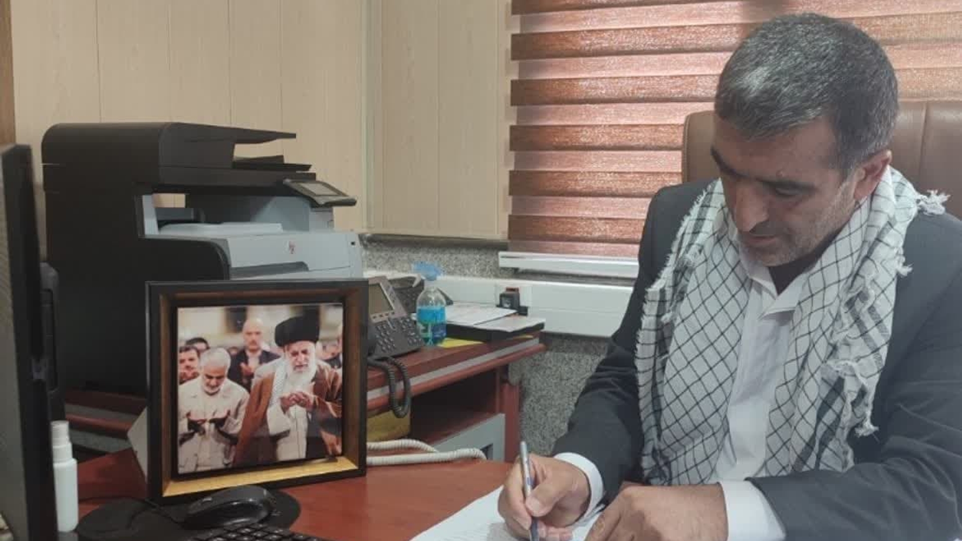 پیام فرماندار شهرستان زرندیه در راستای طرح عفاف و حجاب نور