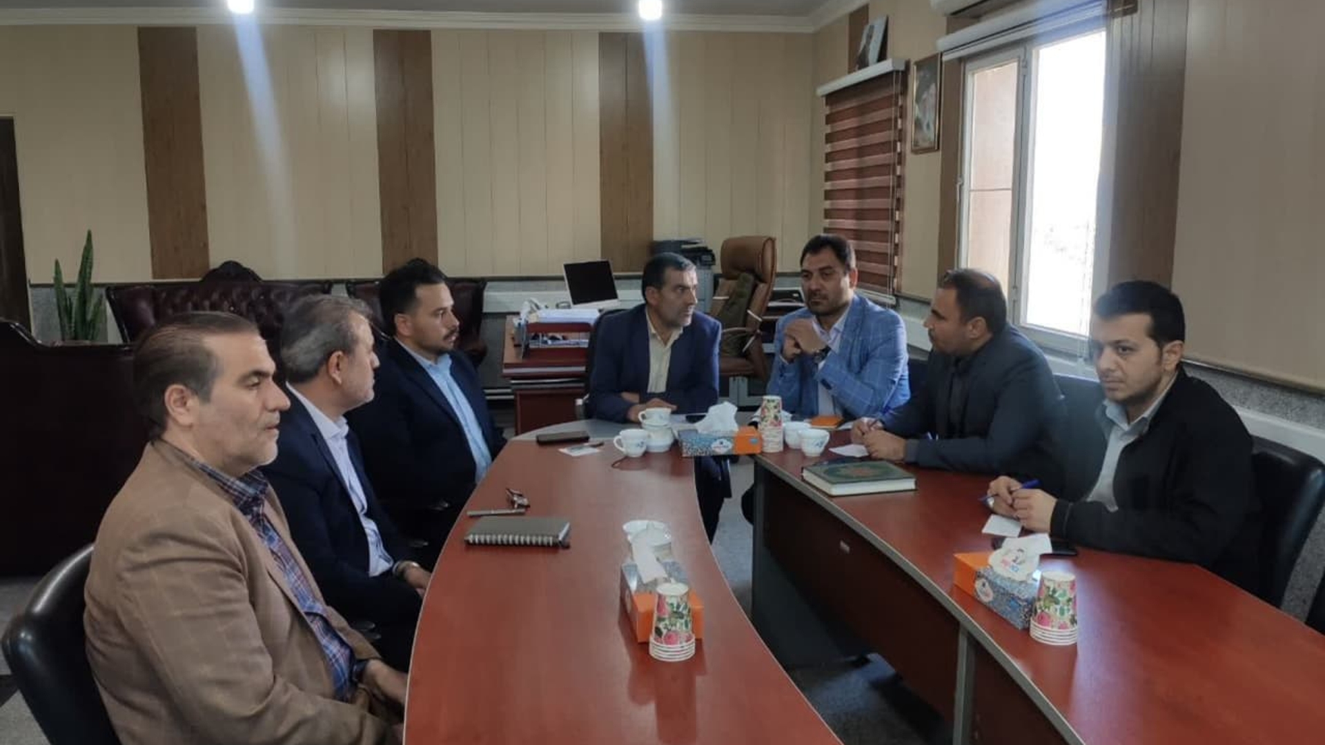 جلسه مشترک معاونین و بخشداران