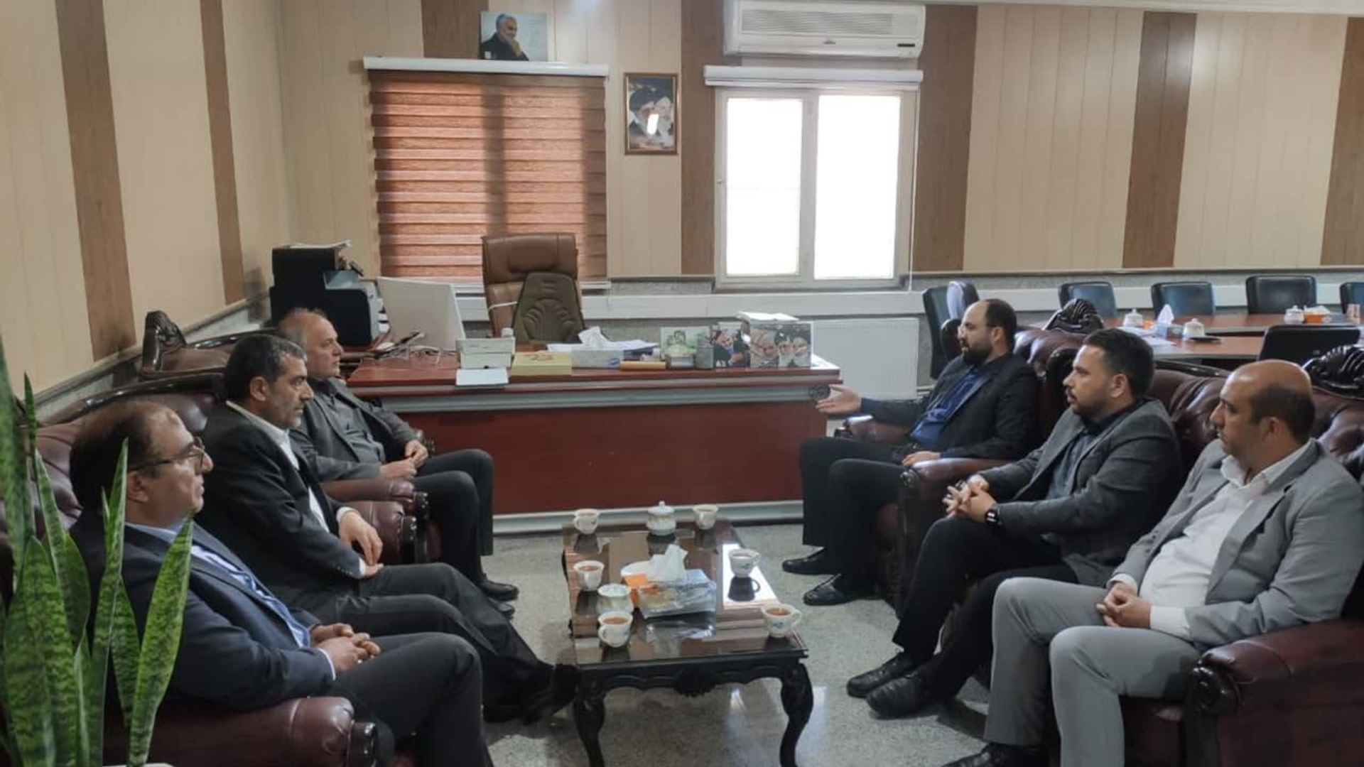 جلسه بررسی مباحث عمرانی شهرستان