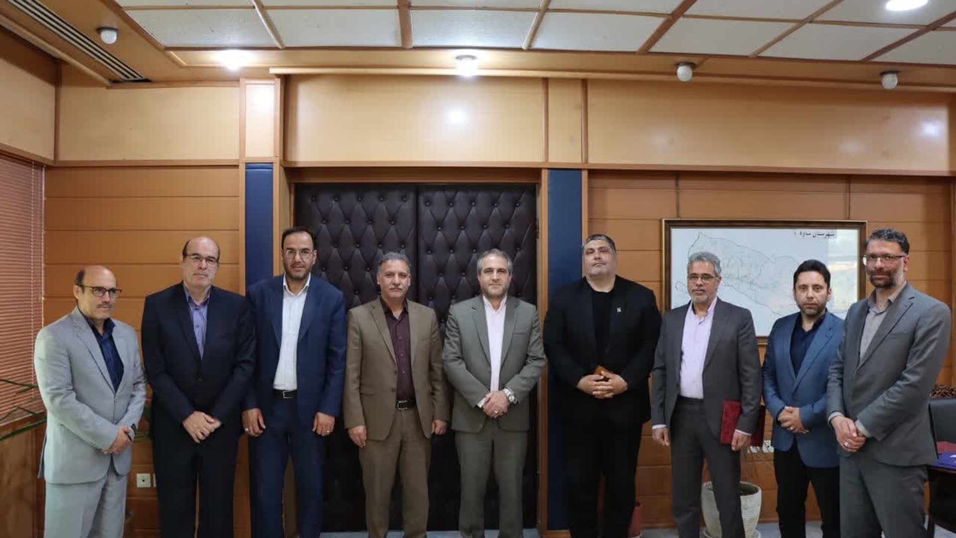 سرپرستان جدید امور منابع آب و بهره برداری از سد الغدیر ساوه معرفی شدند.