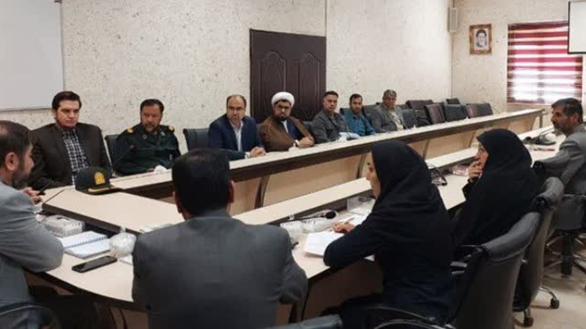 جلسه ستاد عفاف و حجاب شهرستان