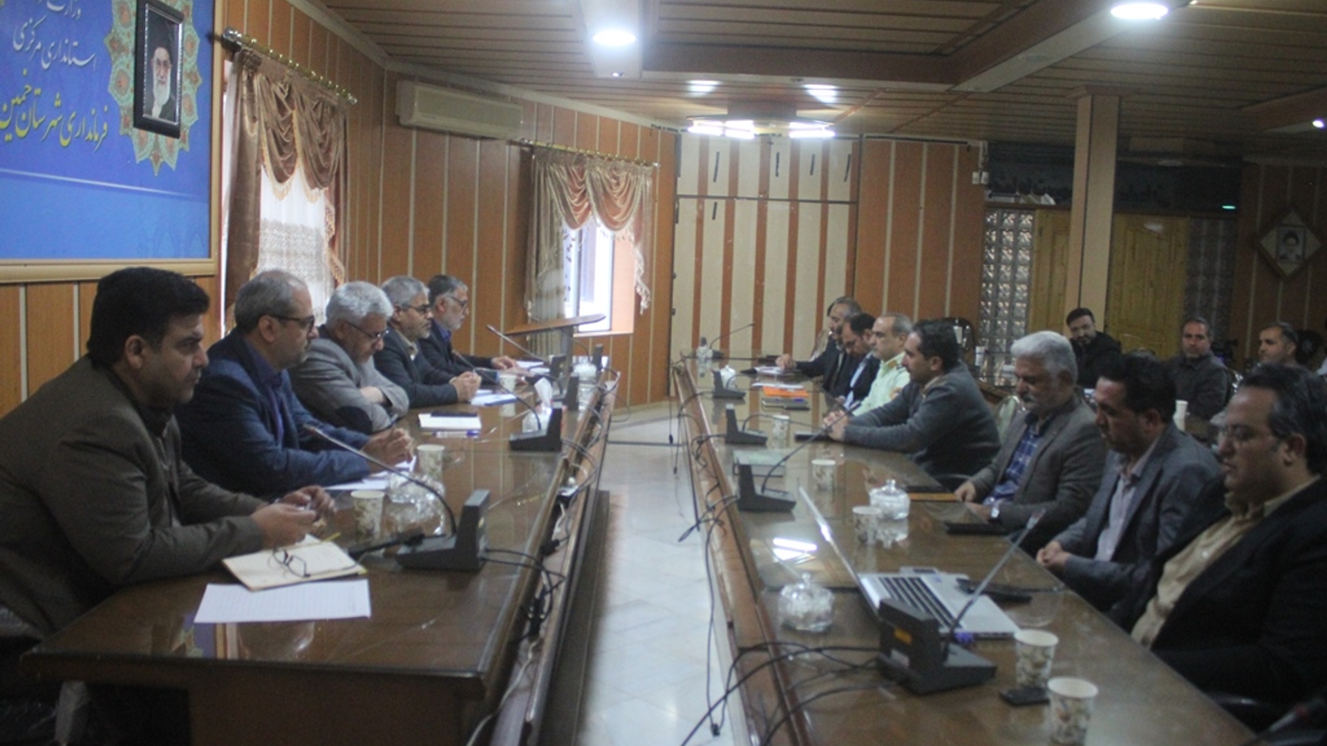 دومین جلسه هماهنگی برگزاری سومین جشنواره گل و گلاب شهرستان خمین برگزار شد