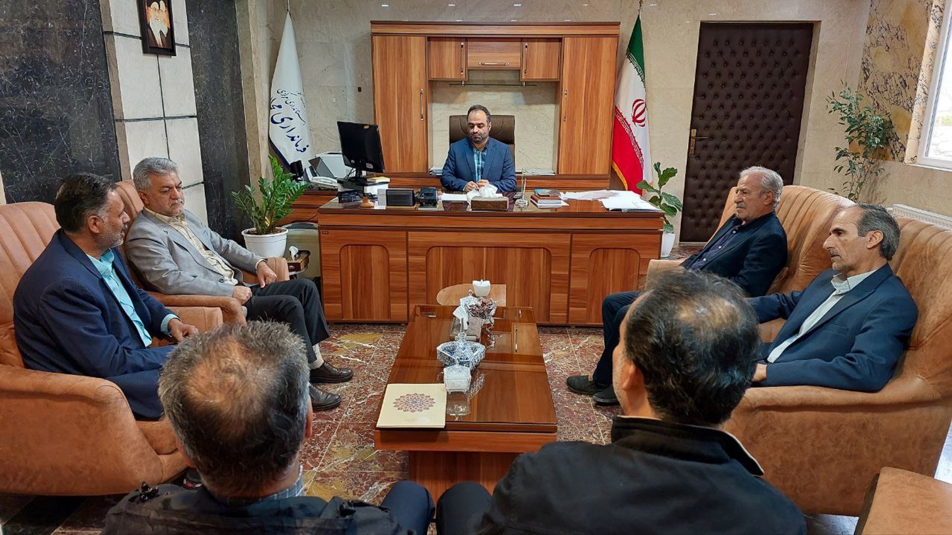 مراسم تکریم ومعارفه سرپرست اداره تعاون روستایی شهرستان محلات برگزار شد