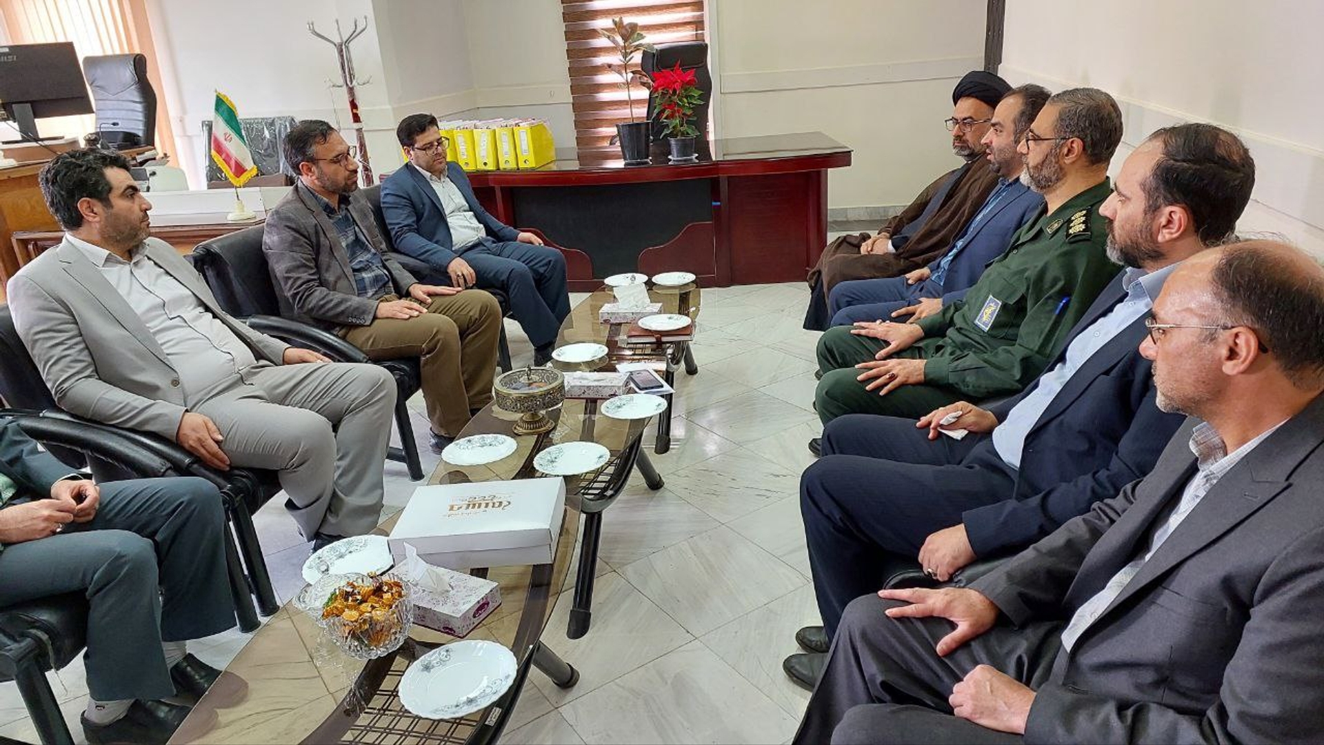 دیدار با رییس دادگستری و دادستان شهرستان محلات