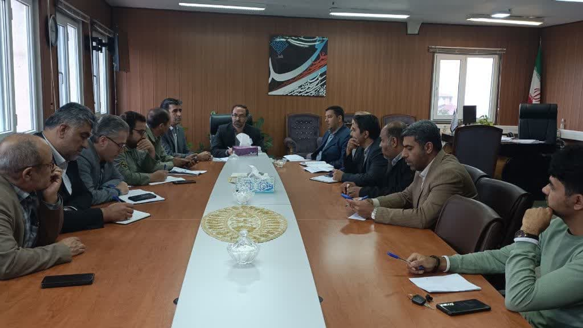 جلسه کارگروه پسماند شهرستان برگزار شد.