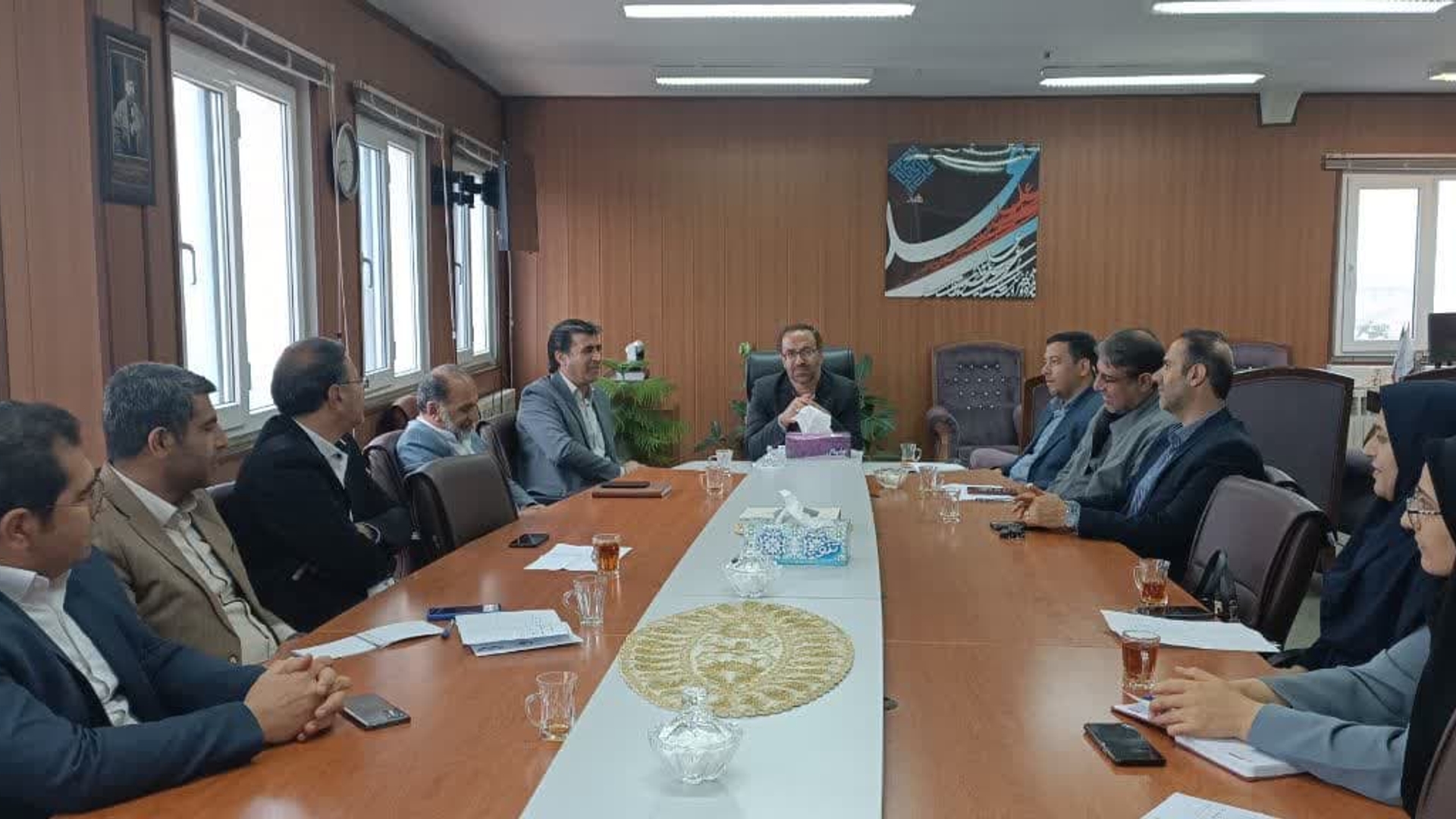 جلسه شورای مسکن شهرستان برگزار شد.