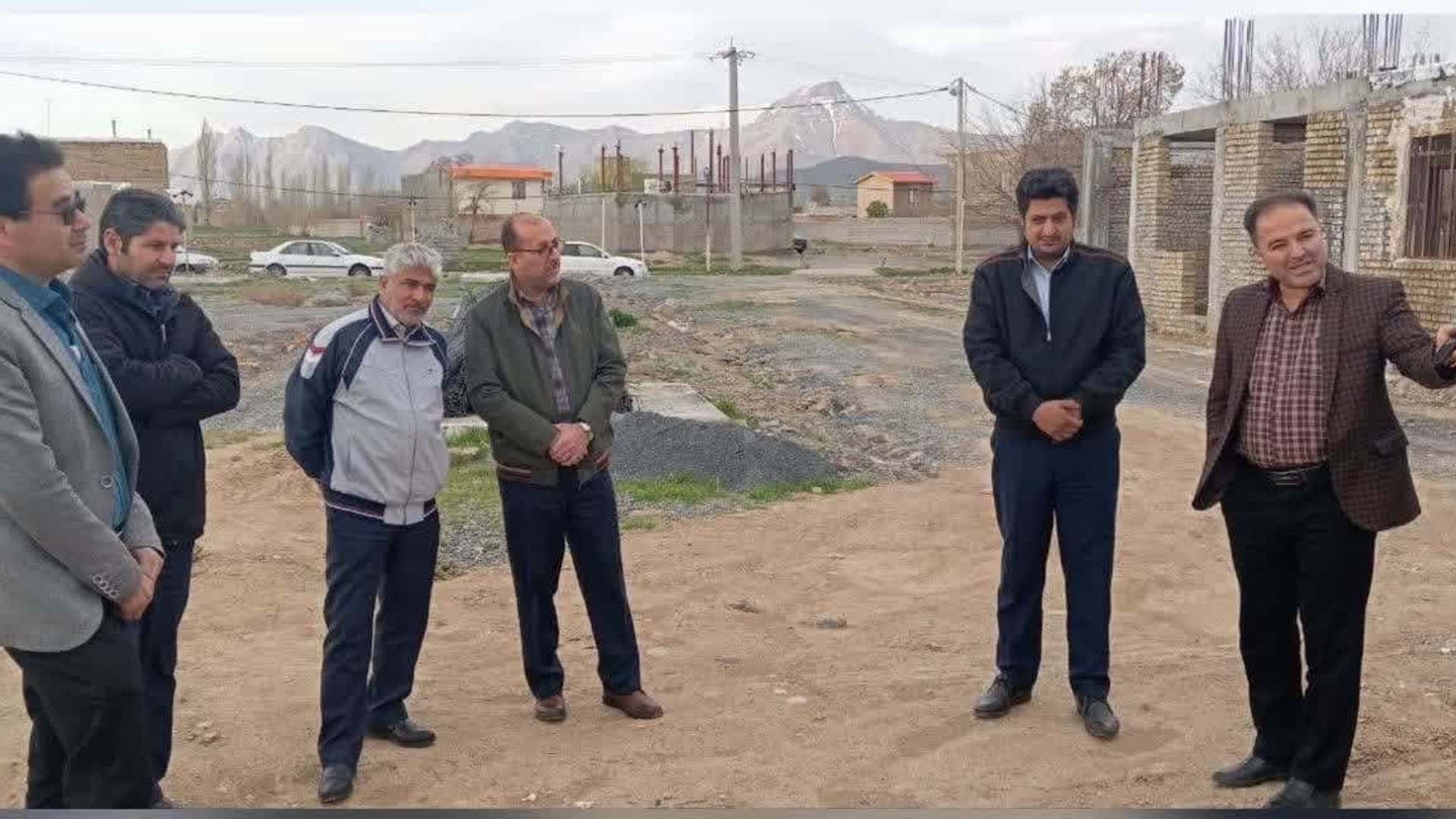 بازدید از روند احداث مدرسه خیر ساز شهر جاورسیان