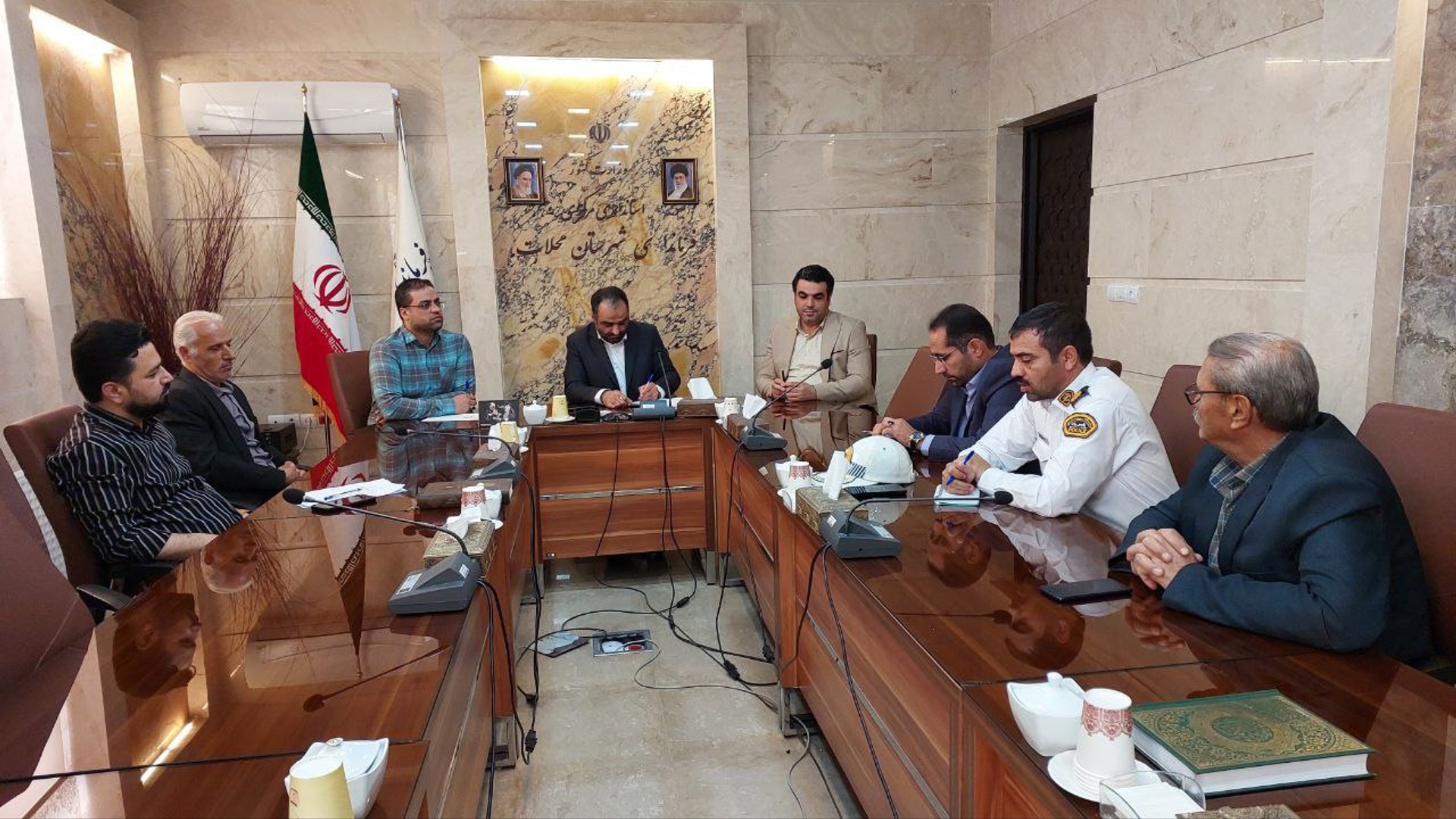 شورای ترافیک  شهرستان محلات تشکیل جلسه داد.